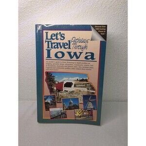 Let's Travel Pathways Through Iowa Vacation Book Collectable Helpful Guide